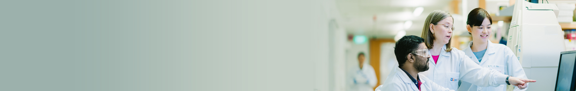 Research lab banner