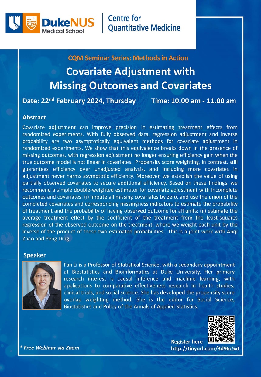 CQM Seminar Series - 22nd February 2024