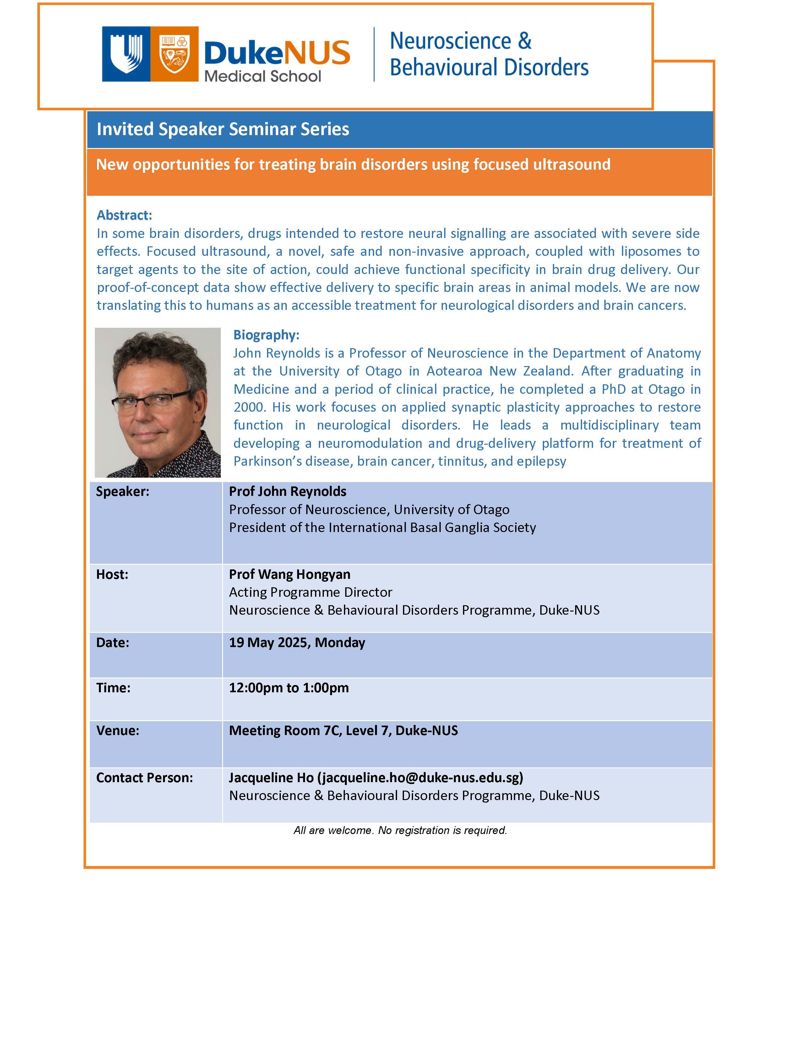 NBD Seminar Poster - John Reynolds