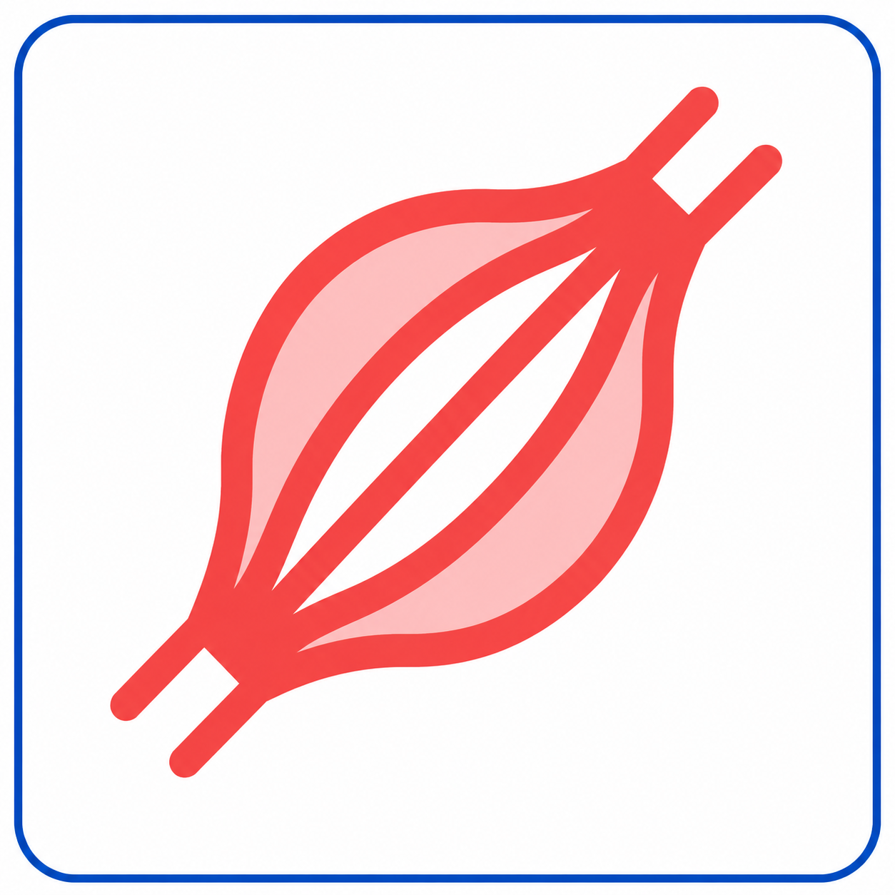 Muscle Icon with Border 3