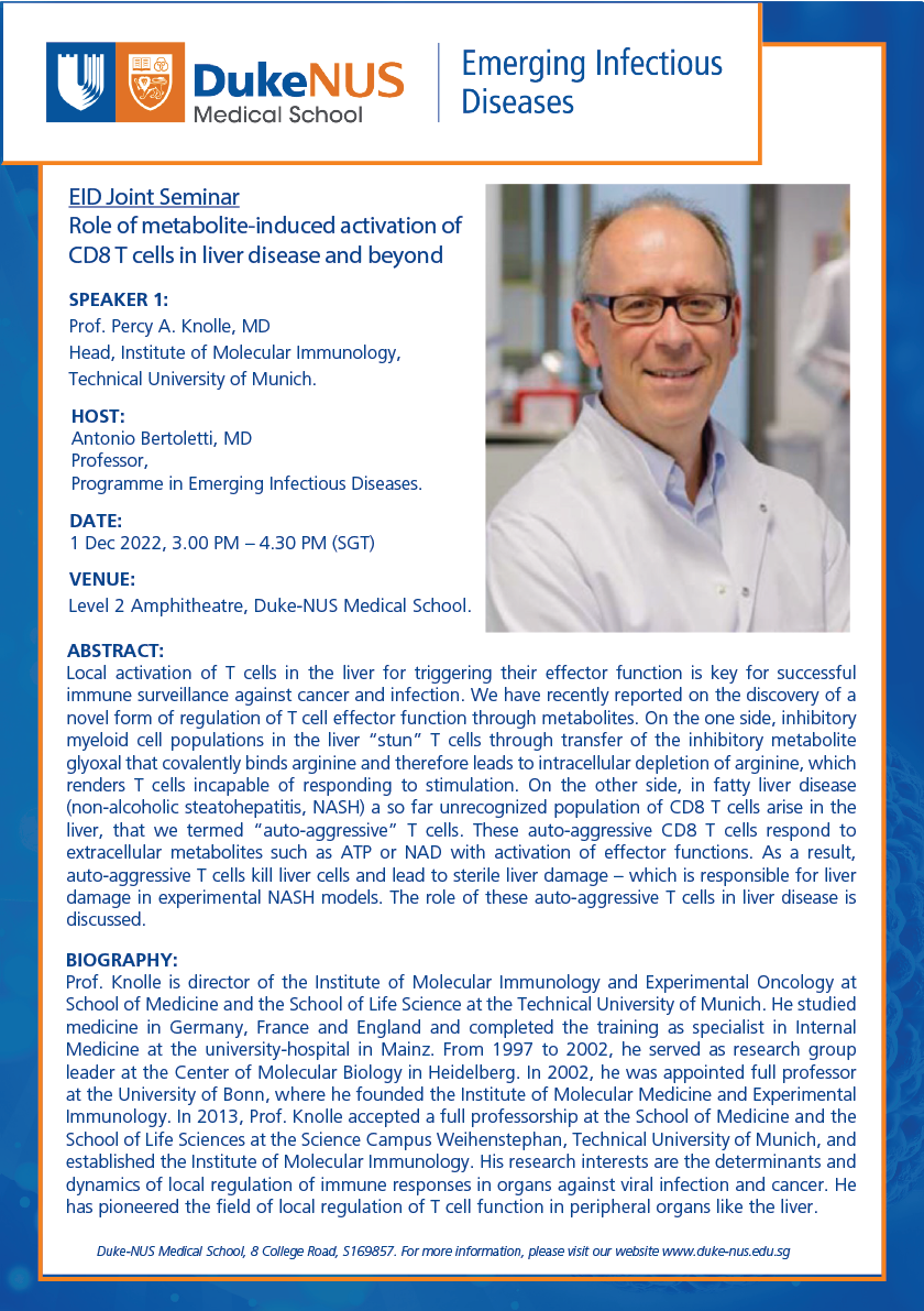 1Dec2022_EIDSS_Flyer_Prof. Percy A. Knolle