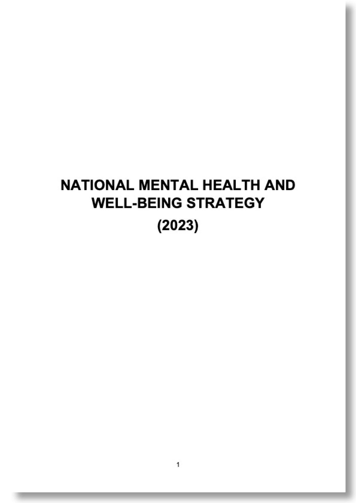Global Mental Health
