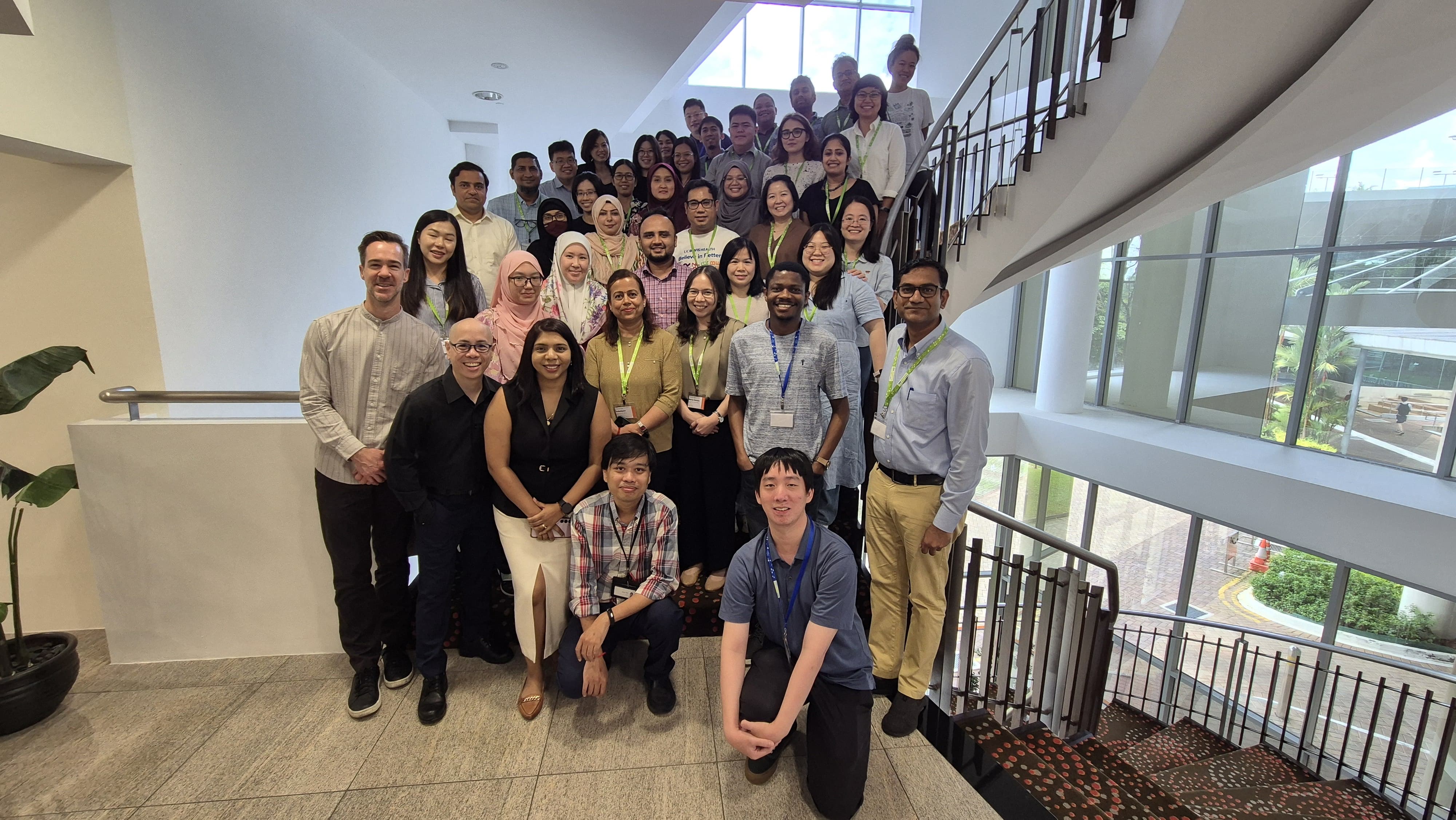 Group photo of workshop participants and trainers
