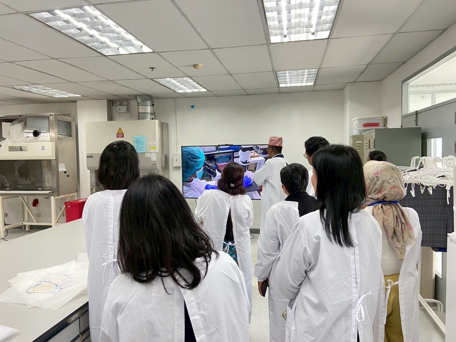 Demonstration of a WES workflow at the WHO WES workshop in Bangkok, 2025