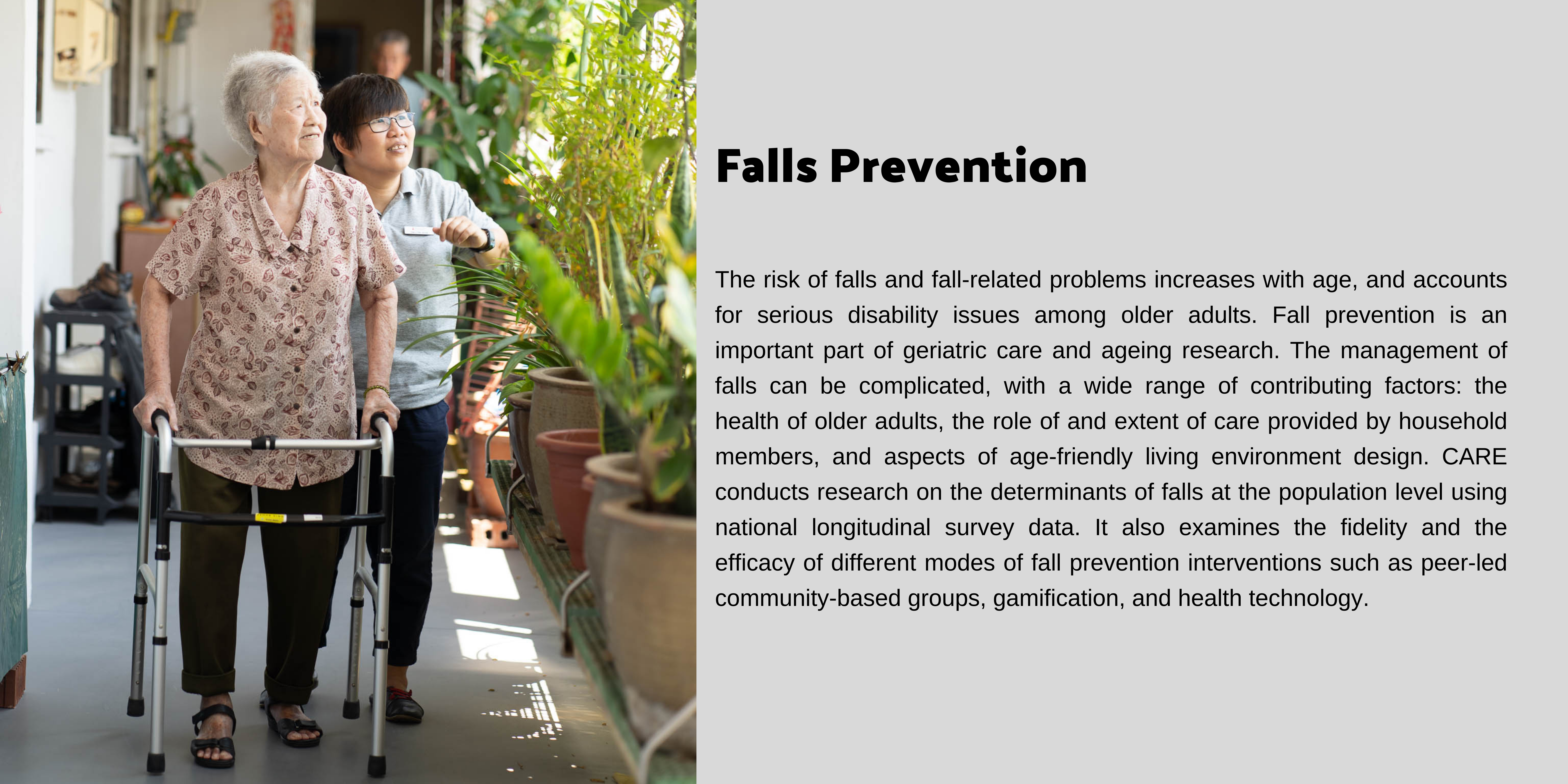 Falls prevention