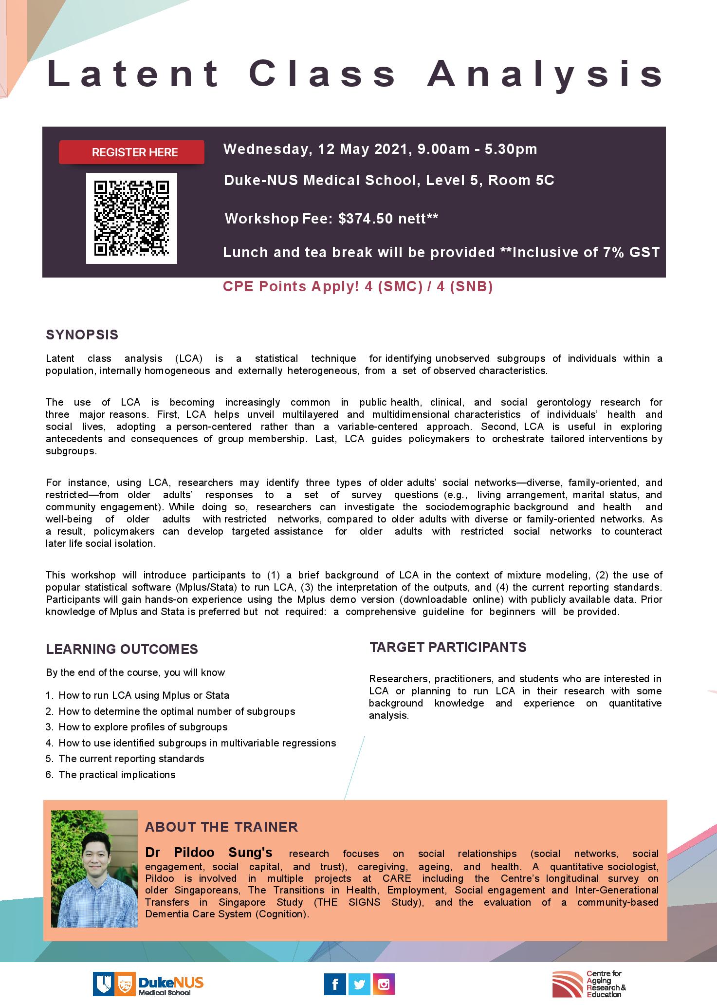CARE Research Methods Workshop 12 May 2021