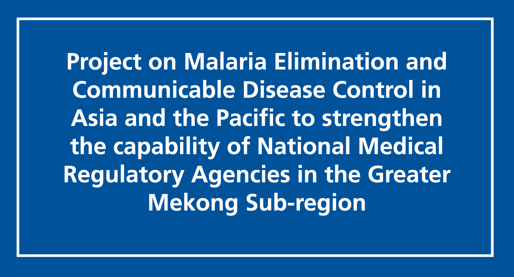 ADB malaria