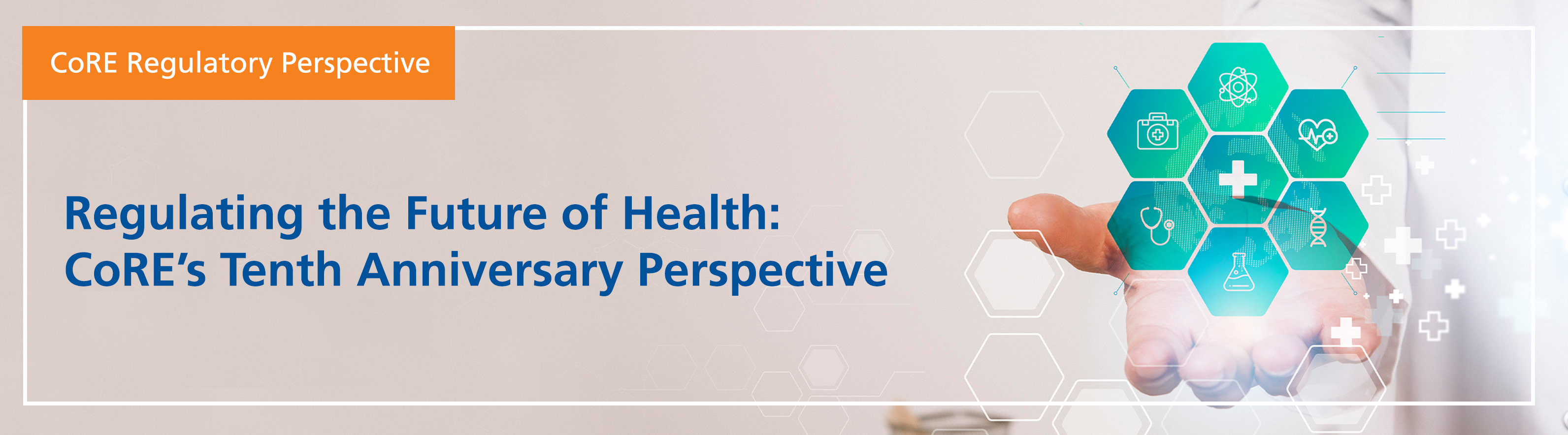 CoRE Regulatory Perspective 3 webpage banner