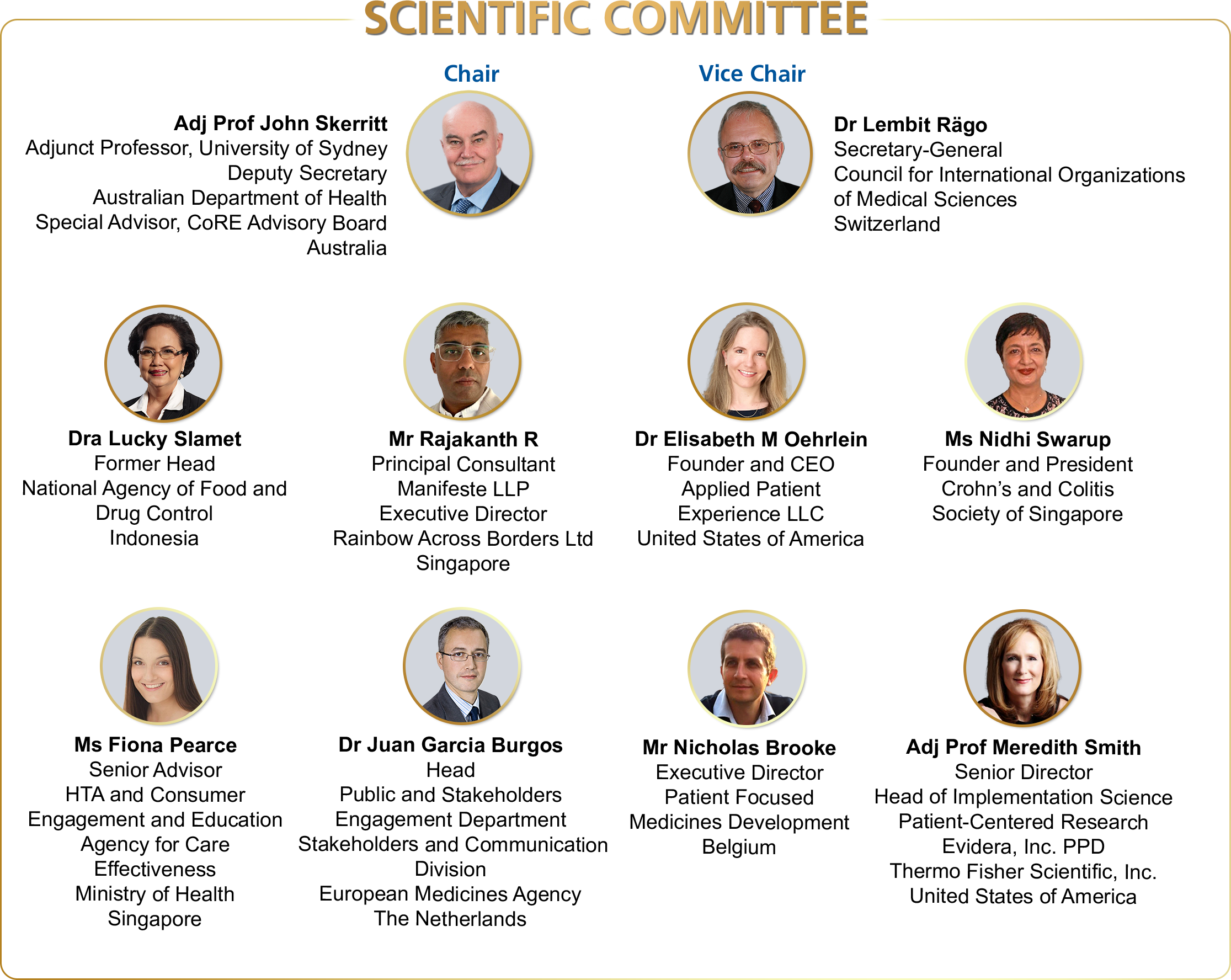 Scientific Committee website