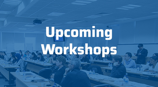 Upcoming Workshops