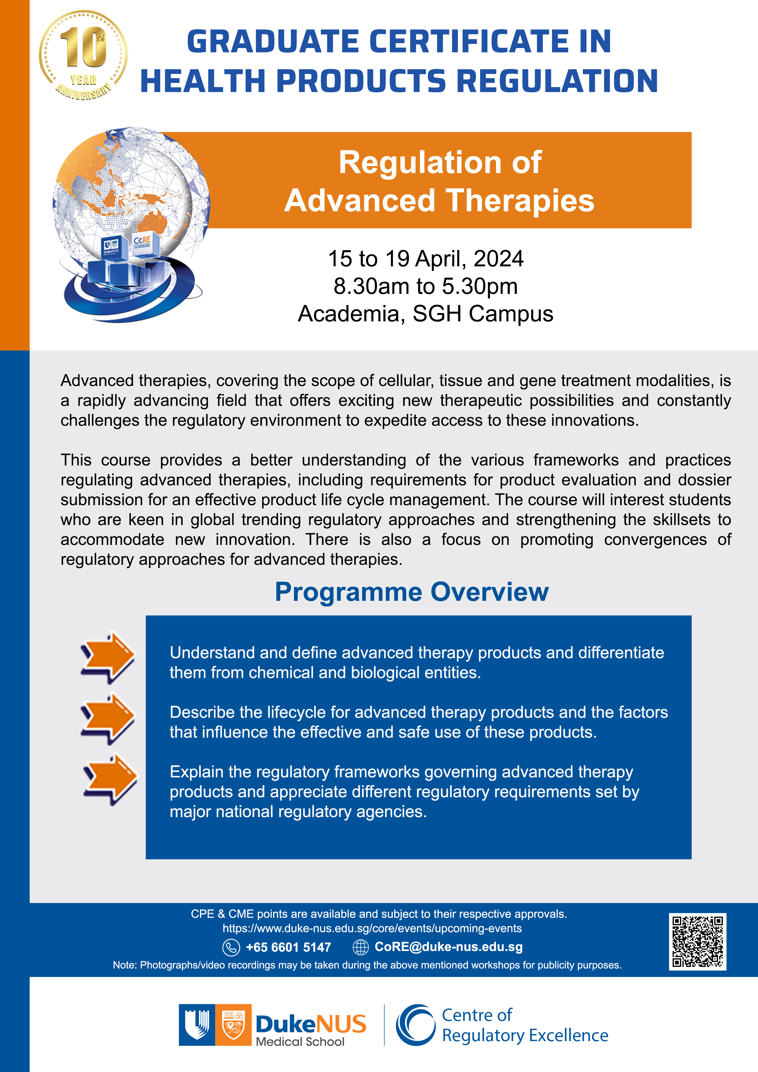 Flyer_2024 GMS5005 Regulation of Advanced Therapies - with stamp